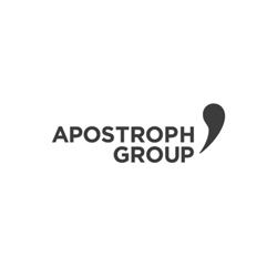 Zuckerbrot GmbH. Produktionspartner Apostroph Group. Logo.
